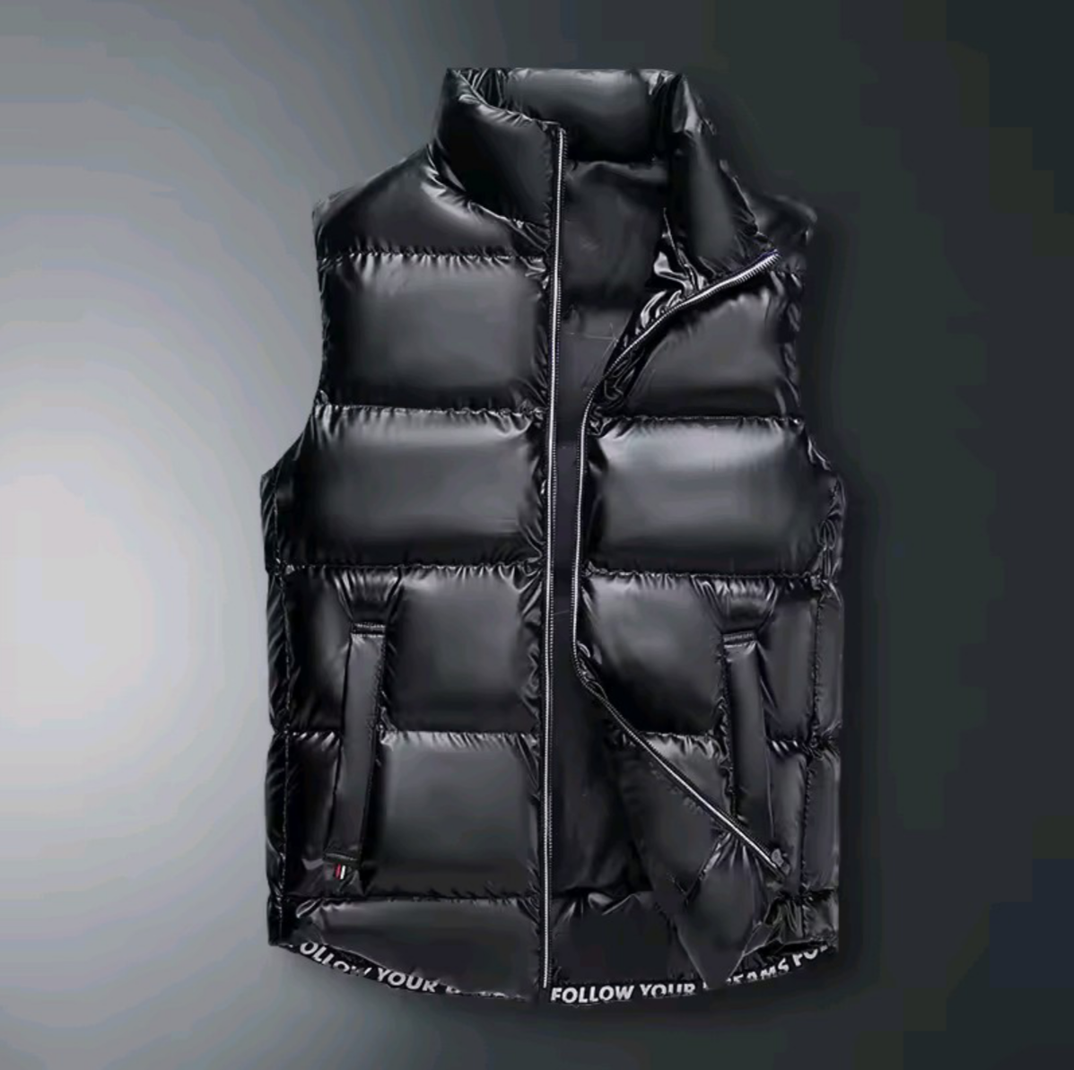 GIACCA SENZA MANICHE LUCIDA