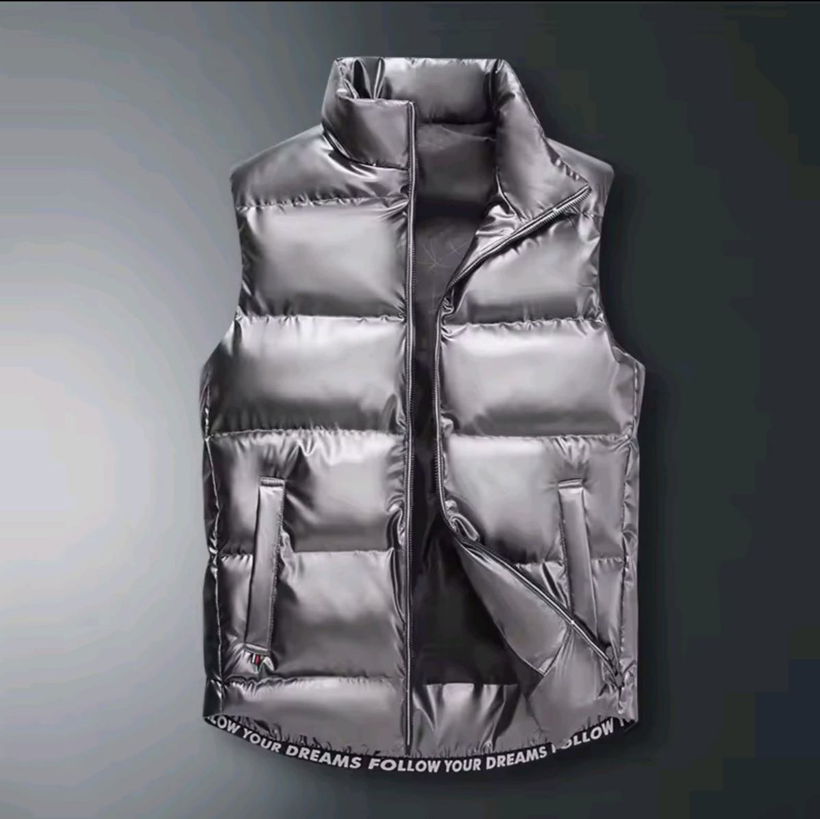 GIACCA SENZA MANICHE LUCIDA