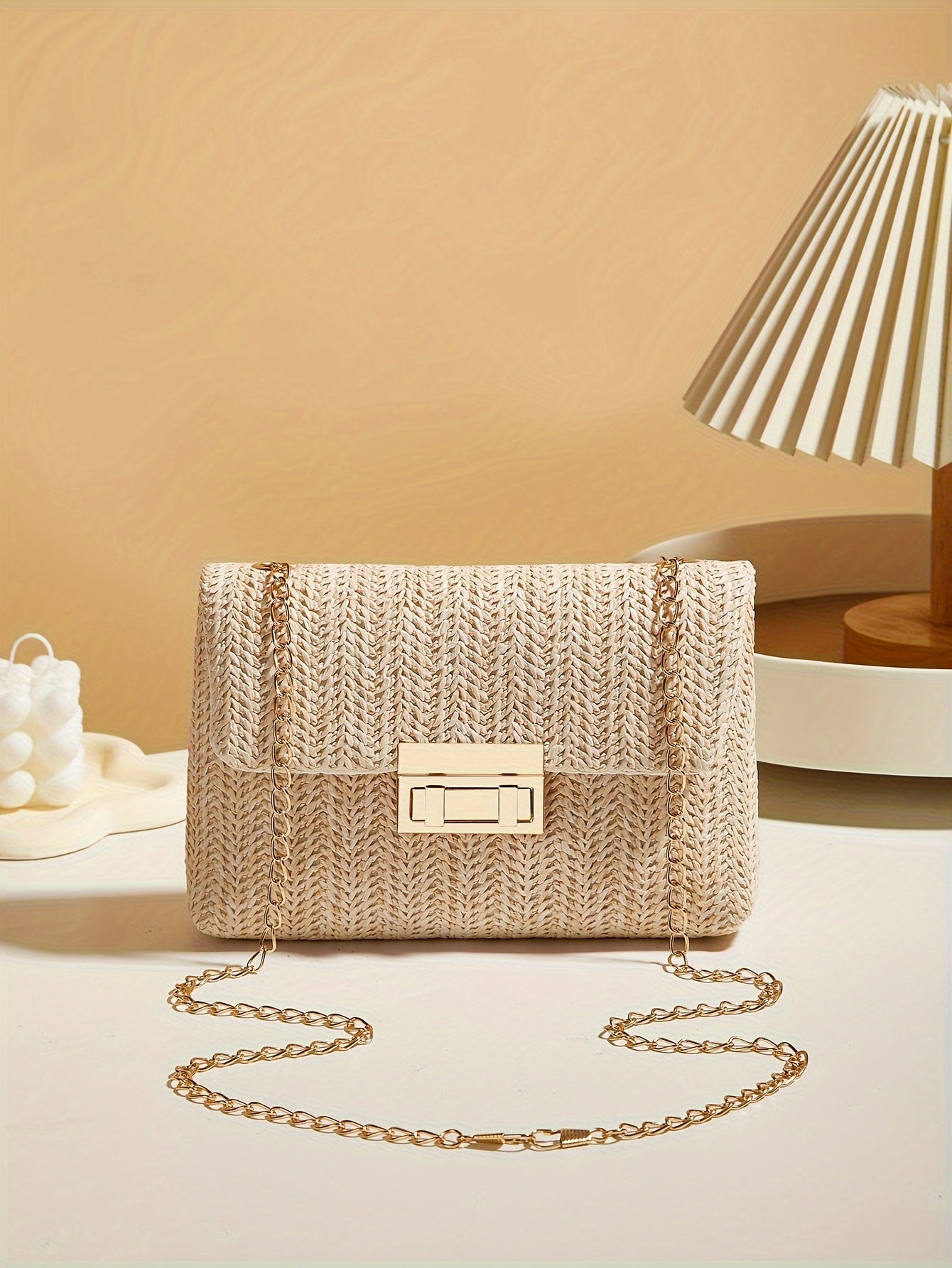 BORSA A TRACOLLA INTRECCIATA