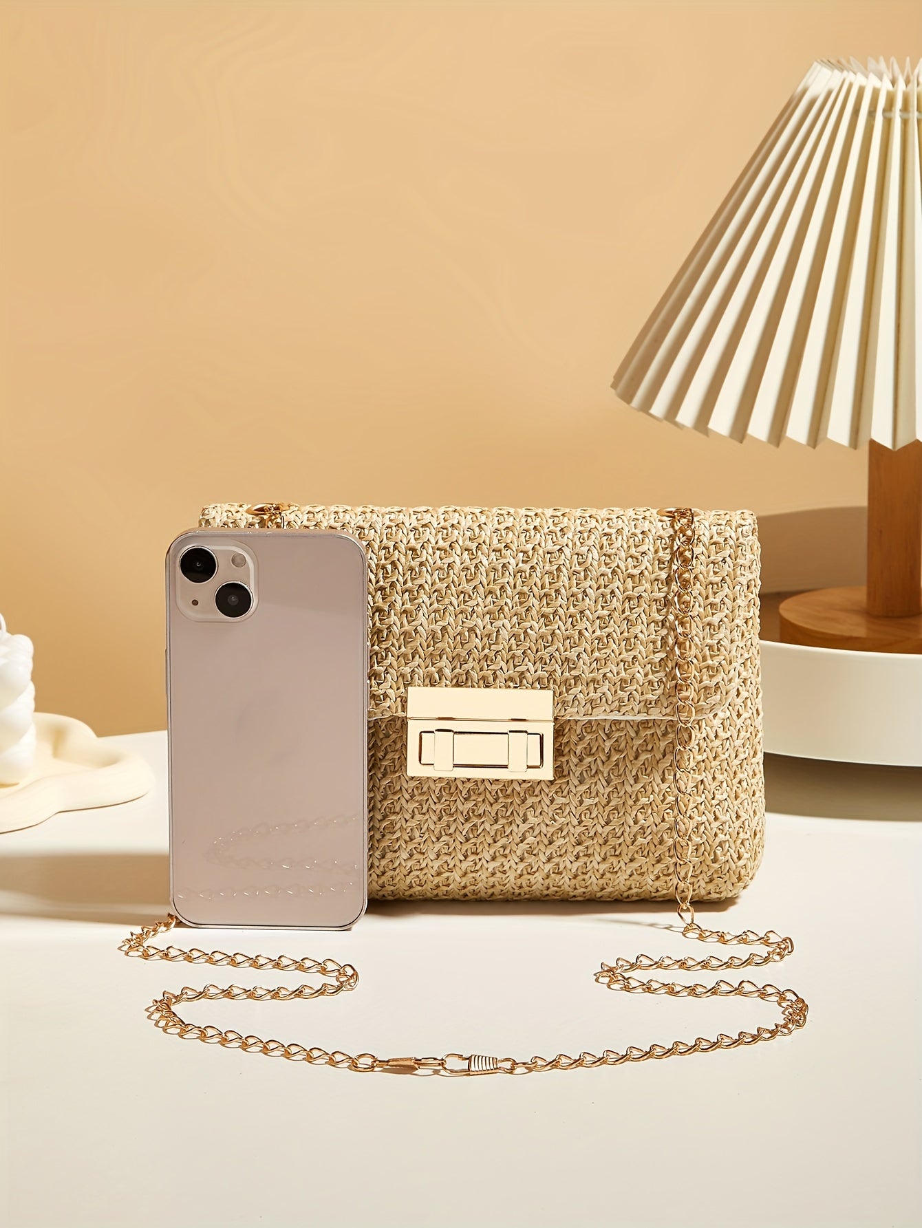 BORSA A TRACOLLA INTRECCIATA