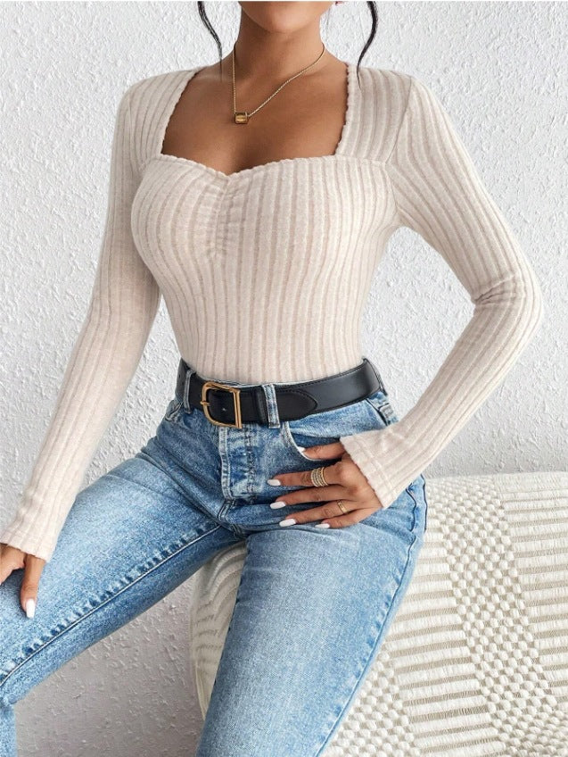 MAGLIA ELEGANTE A MANICHE LUNGHE