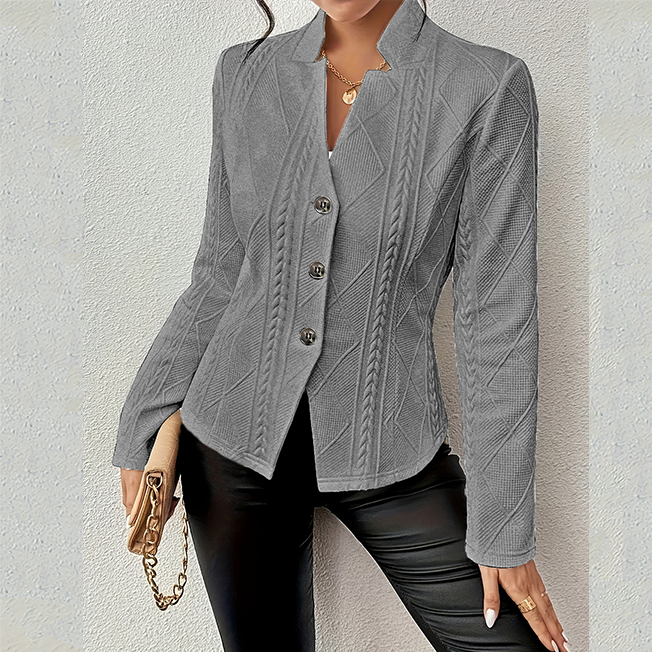 GIACCA ELEGANTE CON BOTTONI DONNA