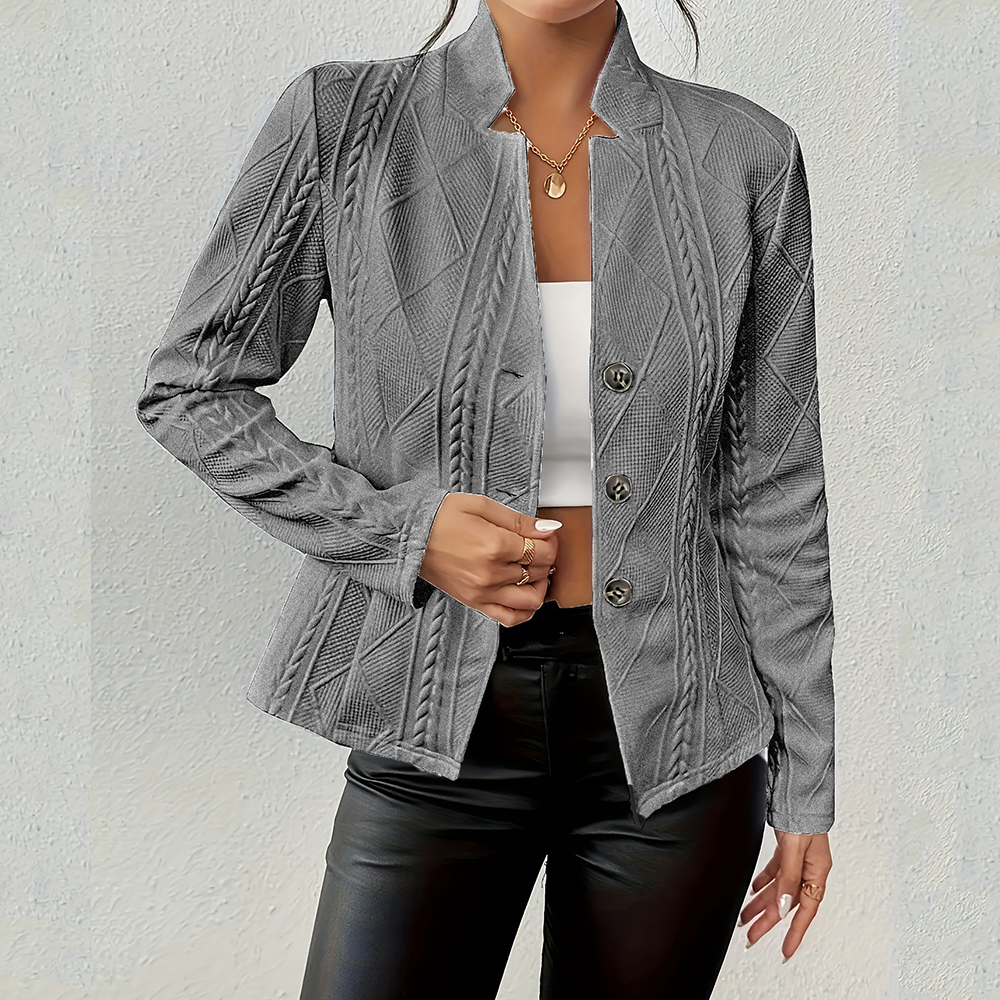 GIACCA ELEGANTE CON BOTTONI DONNA