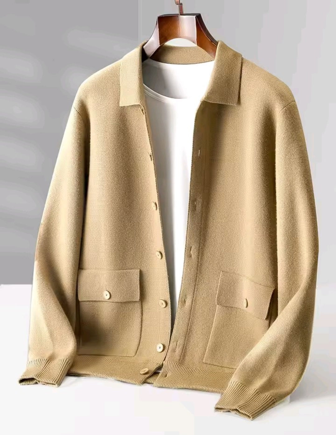 MAGLIONE A MANICHE LUNGHE CASUAL UOMO