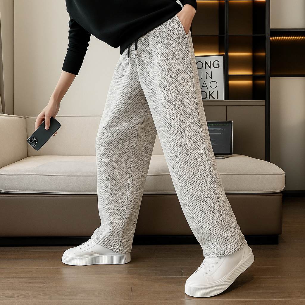 PANTALONI LARGHI CADENTI