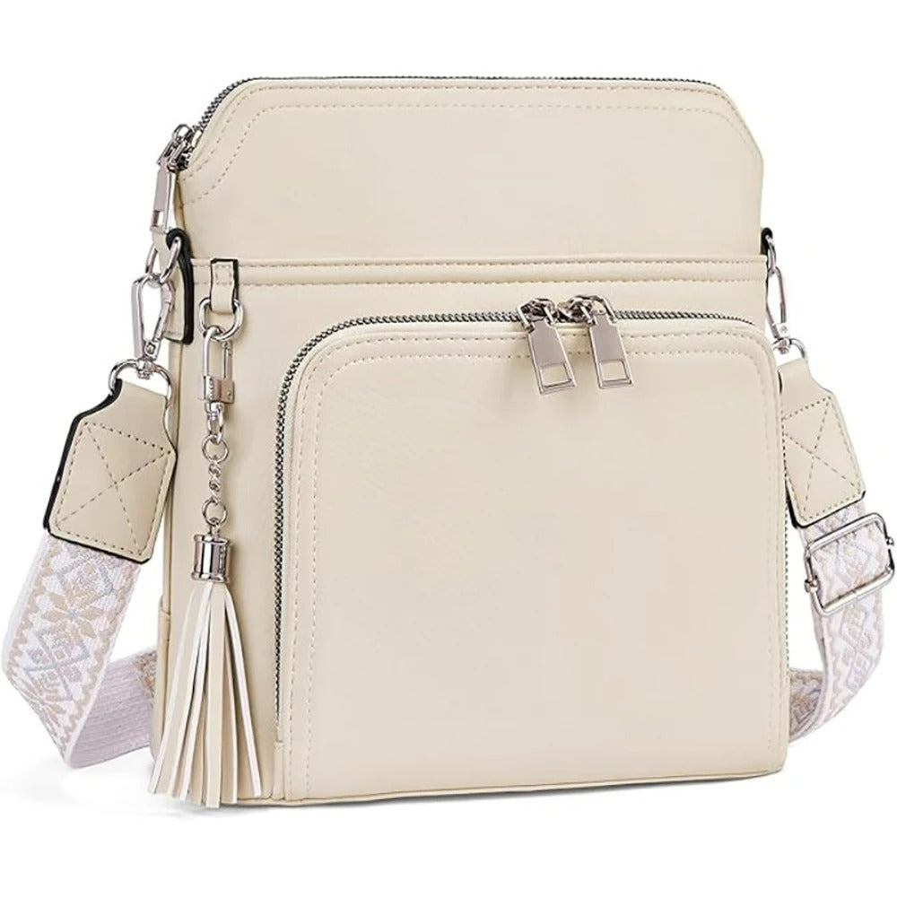 BORSA A TRACOLLA IN PELLE