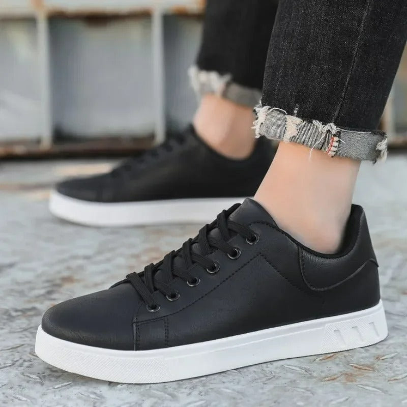 SCARPE CASUAL-MOCASSINI SNEAKERS IN PELLE