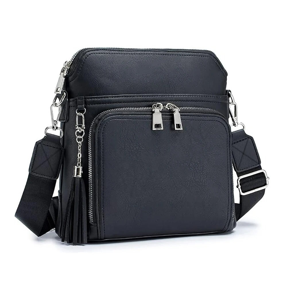 BORSA A TRACOLLA IN PELLE