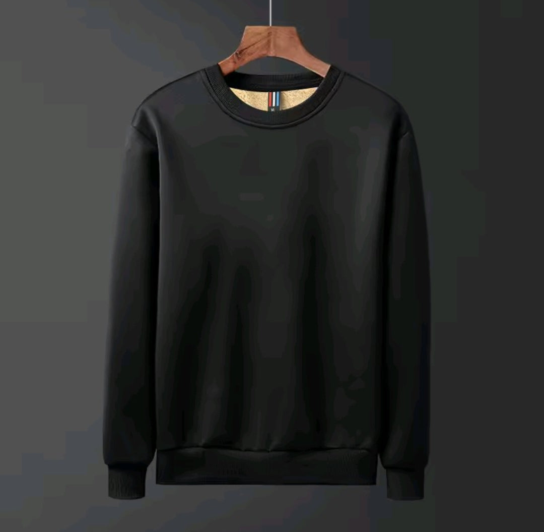 FELPA IN PILE CON GIROCOLLO