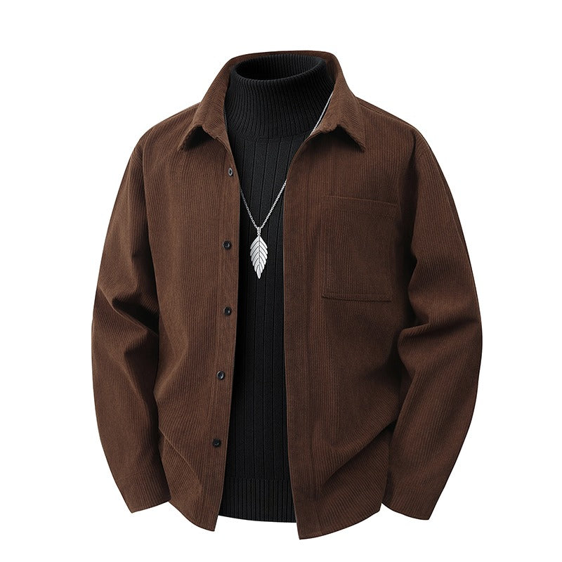 GIACCA CAMICIA IN VELLUTO