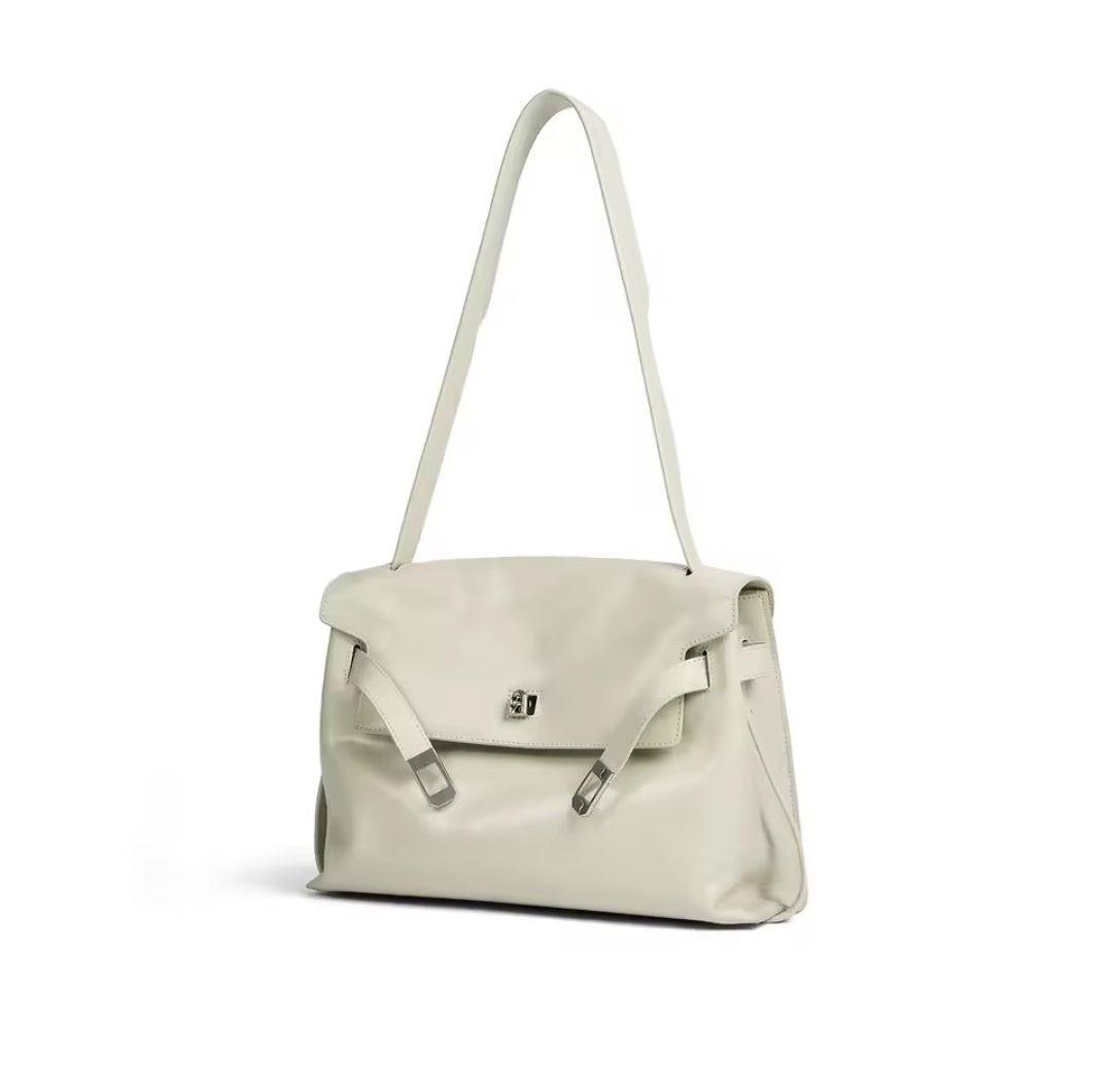 BORSA A TRACOLLA VINTAGE IN VERA PELLE