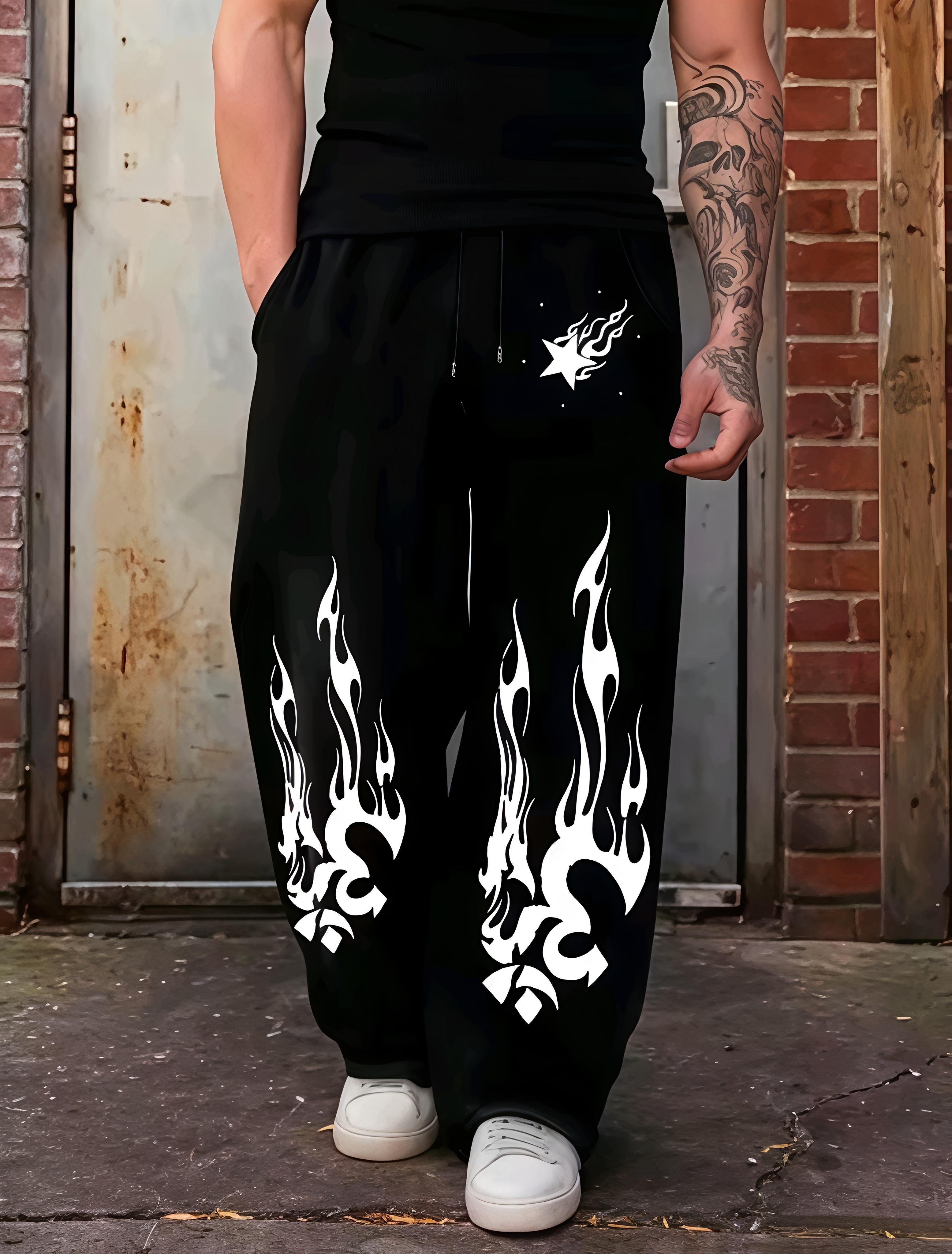 PANTALONI A GAMBA LARGA