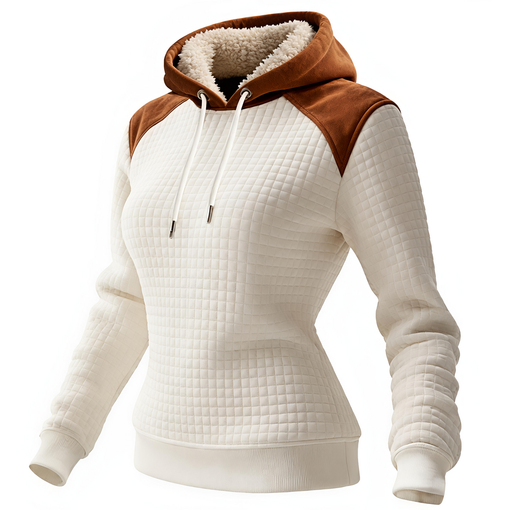 Felpa con Cappuccio Casual