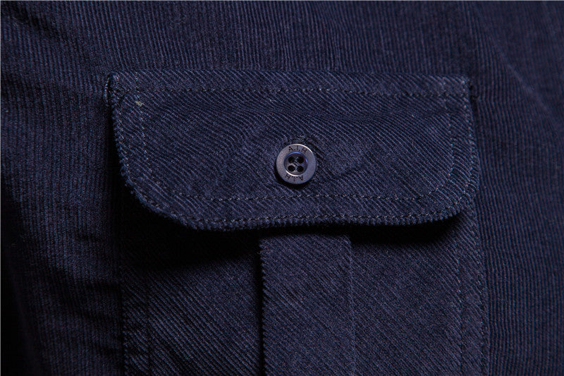 CAMICIA CASUAL IN VELLUTO