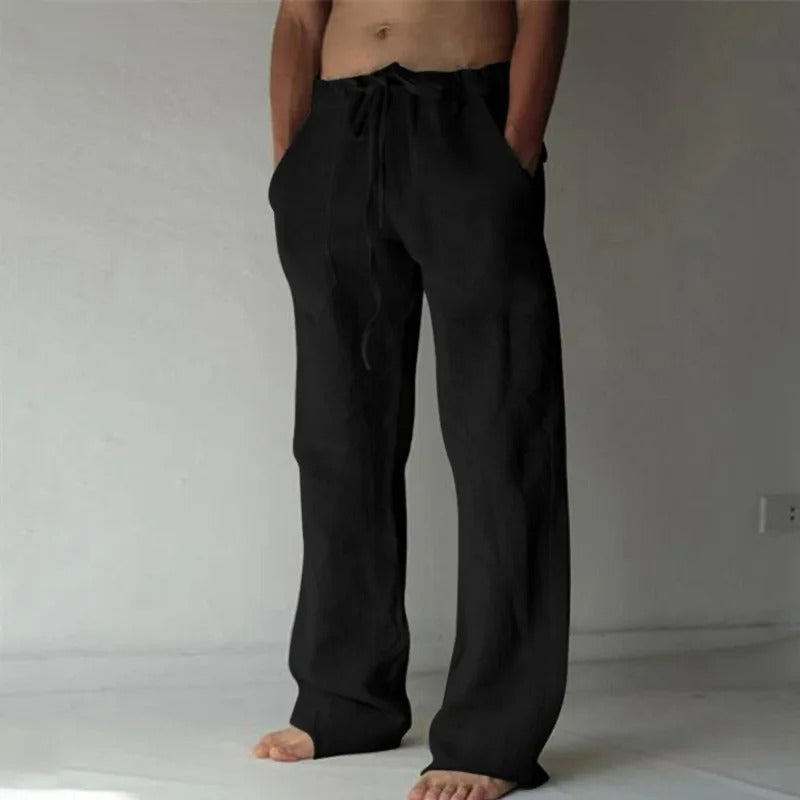 PANTALONI LUNGHI DI LINO